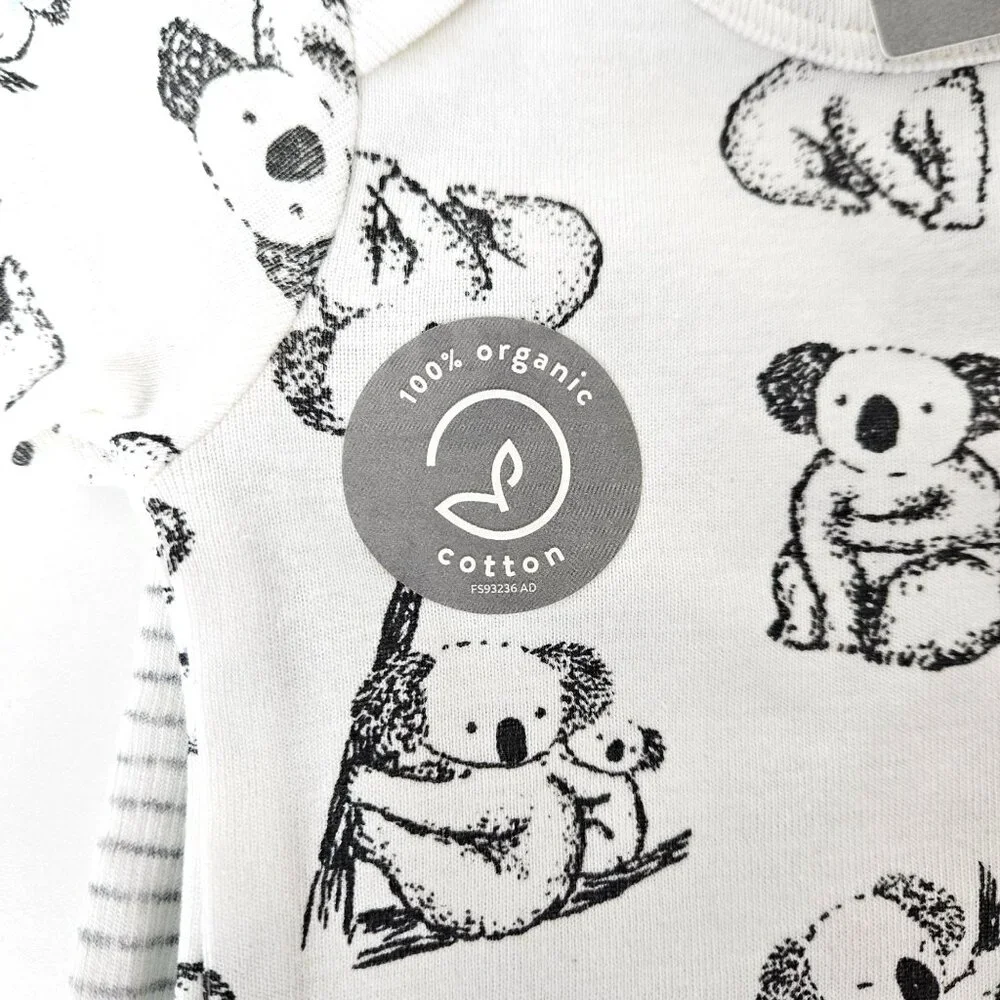 Little Planet By Carter's Organic Cotton Baby Bodysuits 3 Pack 3 Months Adorable
